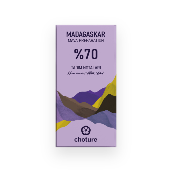 MADAGASKAR MAVA ÇİKOLATA %70 KAKAO